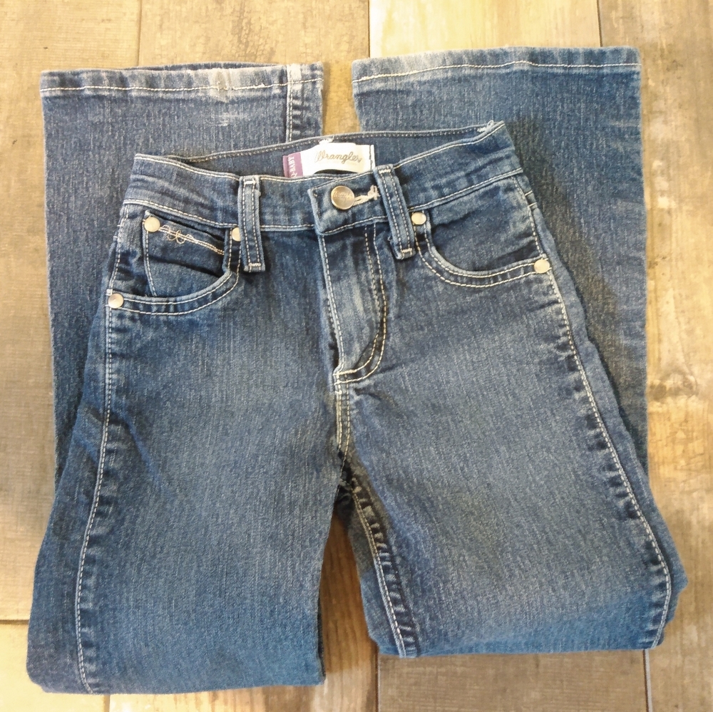 Wrangler girls jeans 6x slim